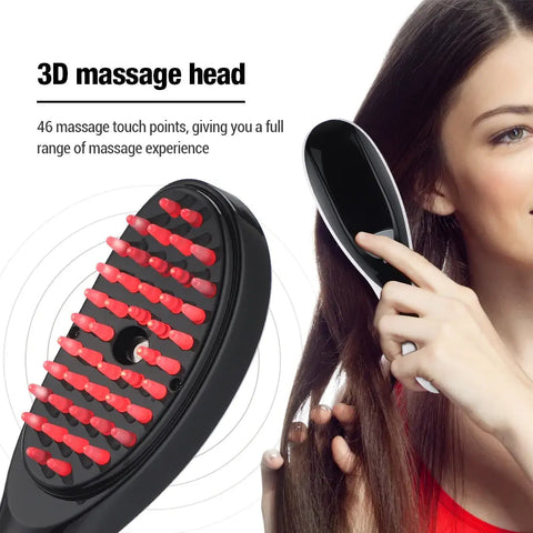 Electric Hair Massage Comb Meridian Therapy Frugal Finds Galore