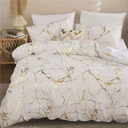 Three-piece Gilding Quilt Cover