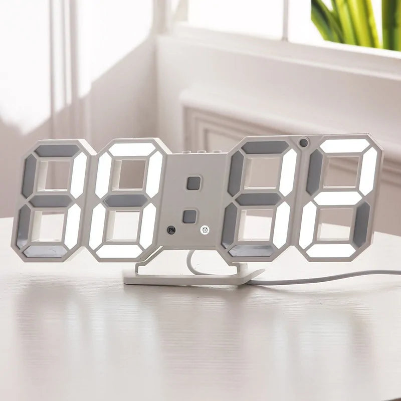 Reloj de pared LED digital