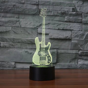 3D Color Changing LED Night Light Bass Illusion Decor Frugal Finds Galore