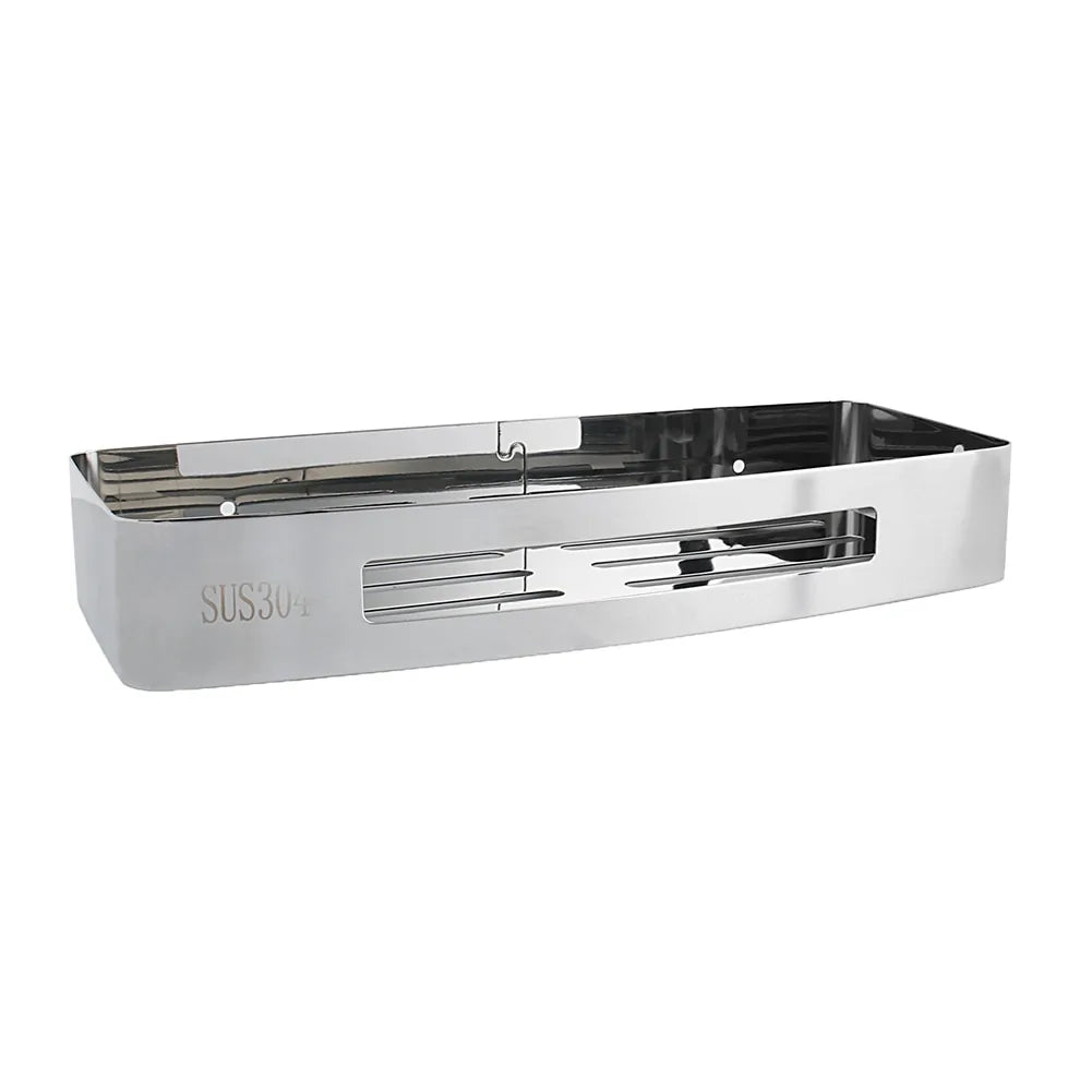 Stainless Steel Punch-Free Bathroom Shelf