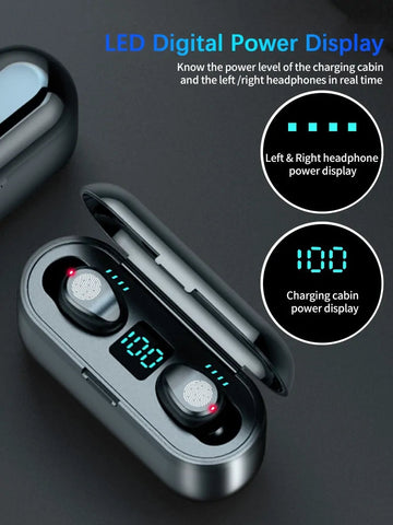 F9 Wireless Headphones Frugal Finds Galore