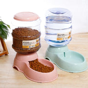 3.8L Gravity Pet Food Feeder & Water Dispenser Bowl Frugal Finds Galore