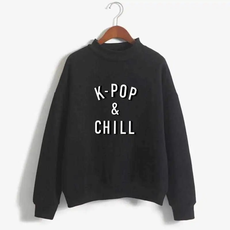 K-Pop & Chill Mockneck