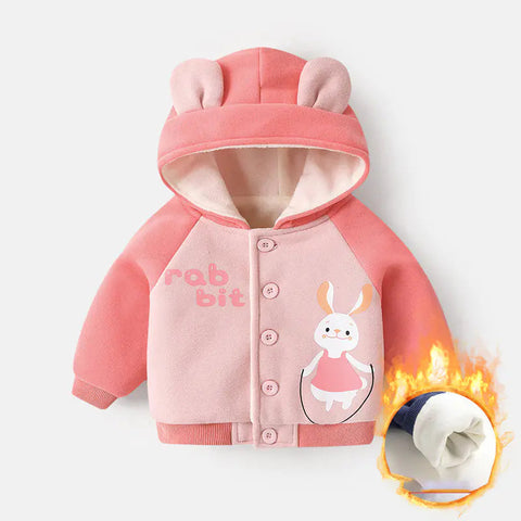 Baby Fleece Hooded Jacket Frugal Finds Galore