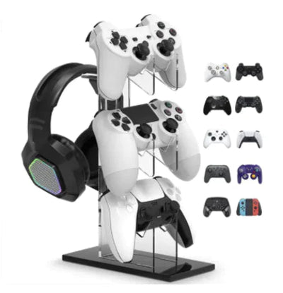 Universal Controller Stand with Headphone Holder (PS5/PS4) Frugal Finds Galore