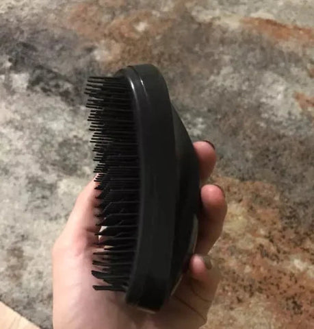 Customizable Logo Mango Plastic Anti-Static Hair Comb Frugal Finds Galore