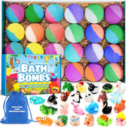 Bath Bombs with Surprise Inside24 Pack Frugal Finds Galore