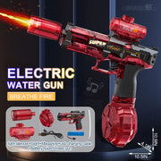 Electric LED Water Gun With Recoil and Lights Frugal Finds Galore