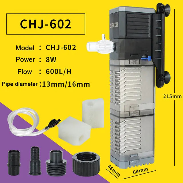 3-in-1 Aquarium Filter