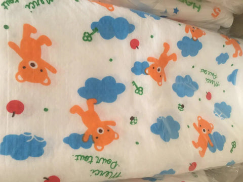 Double-layer Cartoon Print Baby Bath Towel Frugal Finds Galore