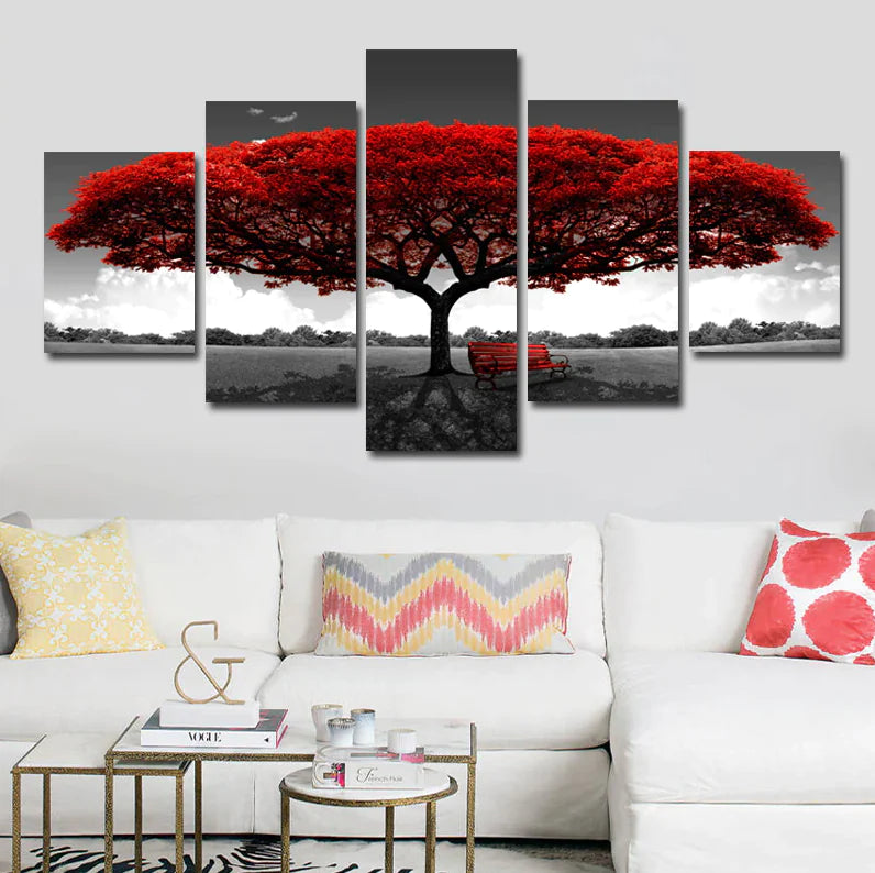 5Pcs Canvas Print Paintings