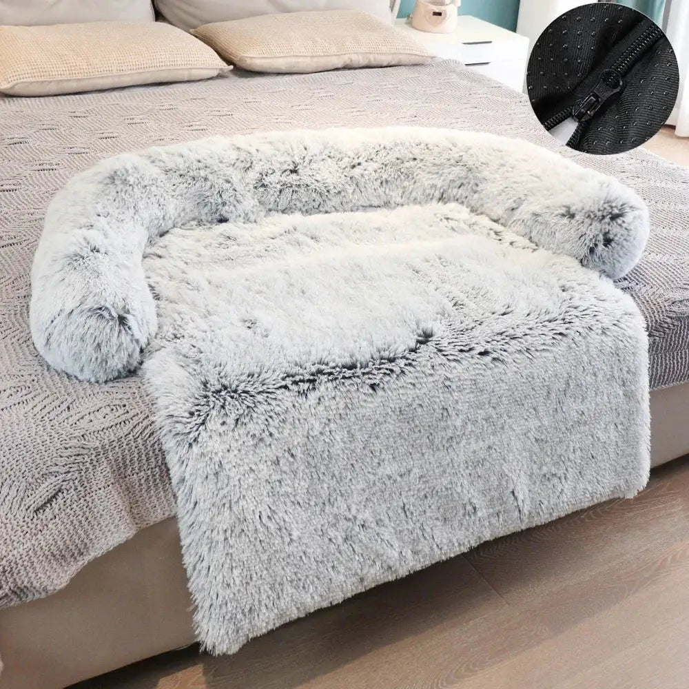 Washable Plush Dog Bed