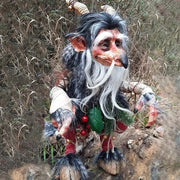 Gothic Vintage Garden Elf Goblin Sculpture for Outdoors Frugal Finds Galore
