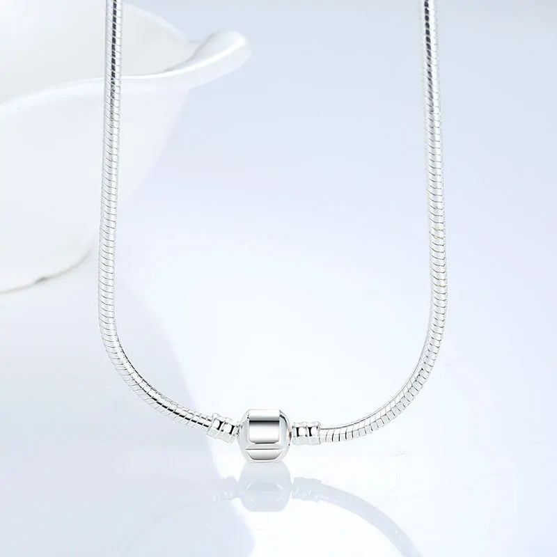 Silver Snake Chain Necklace