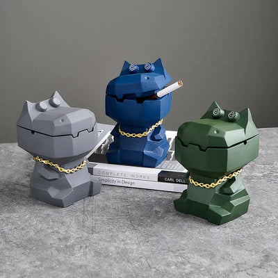Creative Cute Covered Ashtray for Home and Office Frugal Finds Galore