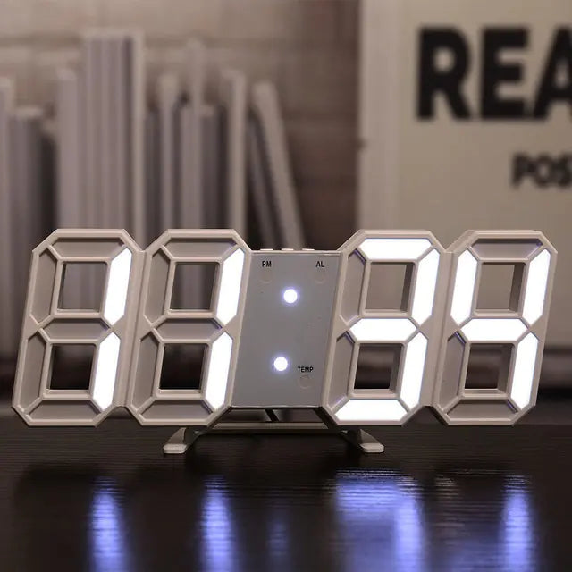 Digital Desk Clock With Temperature