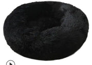 Plush Round Pet Bed for Cats and Dogs Frugal Finds Galore