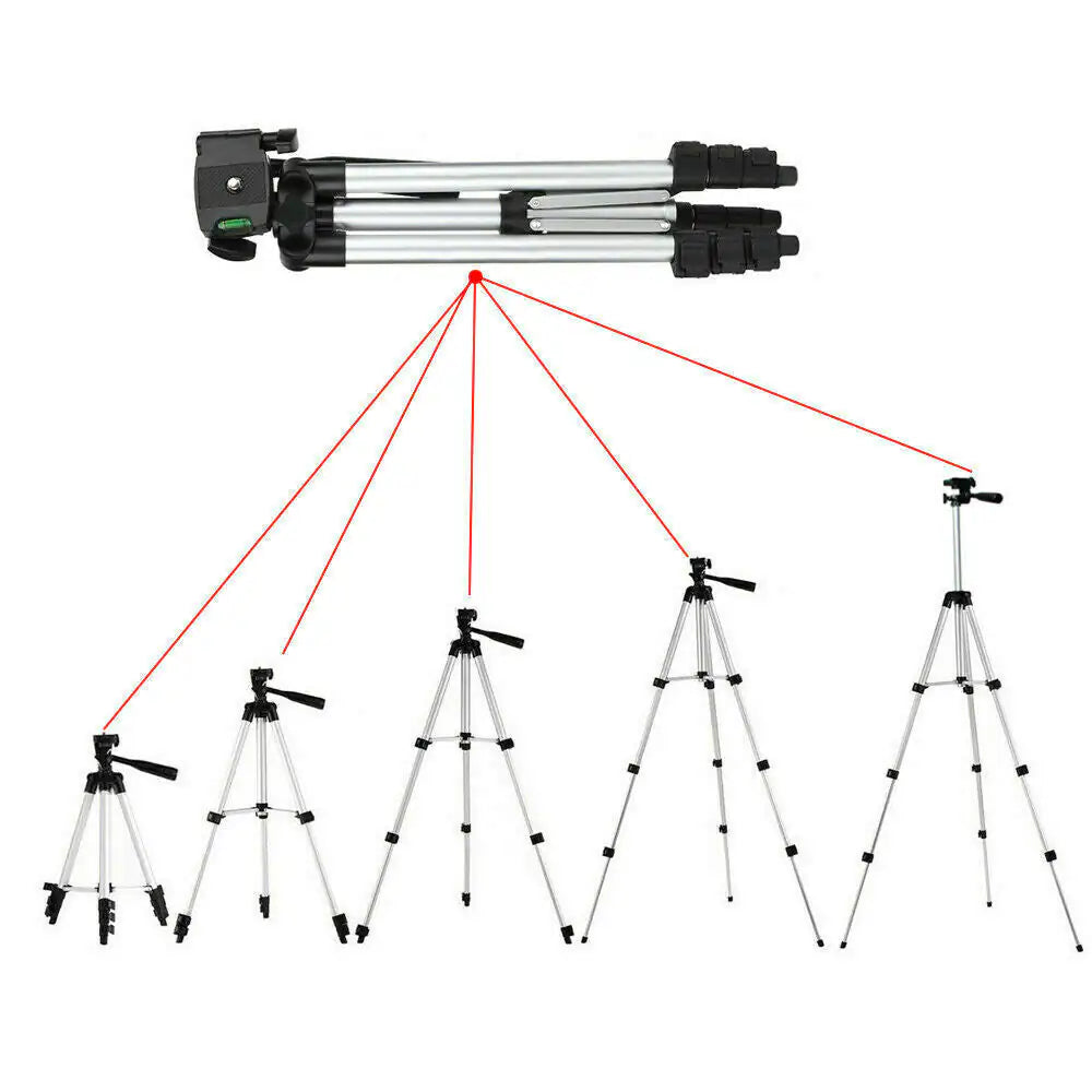 Professional Camera Tripod Stand Holder Mount