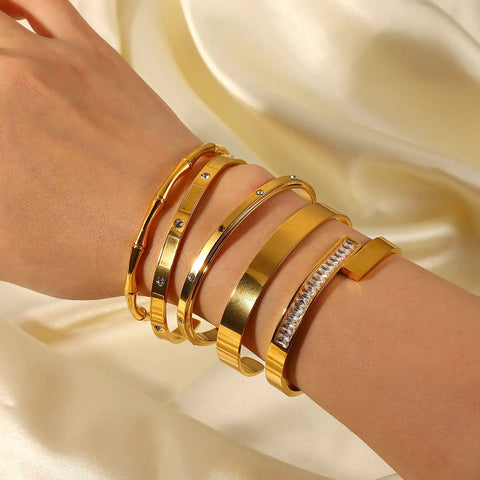 Vintage Stainless Steel Bracelet for Women Frugal Finds Galore