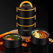 Insulated Multi-Layer Microwave Heating Lunch Box Frugal Finds Galore