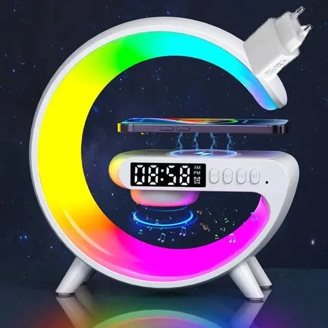 Multifunctional Wireless Charger Table Lamp Frugal Finds Galore