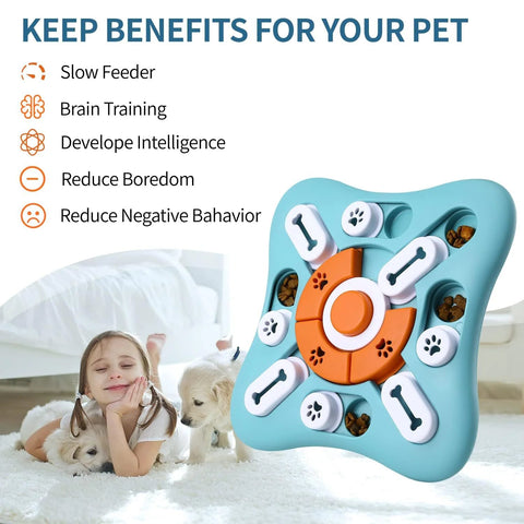 Interactive Educational Dog Toy Frugal Finds Galore