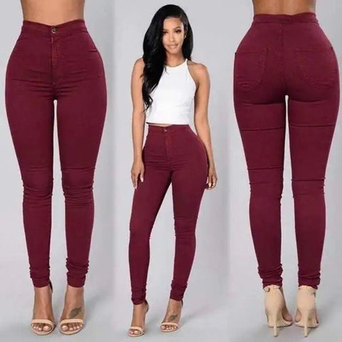 Women's High-Waist Skinny Jeans Frugal Finds Galore