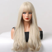 Long Curly Hair Chemical Fiber Wig for Women Frugal Finds Galore
