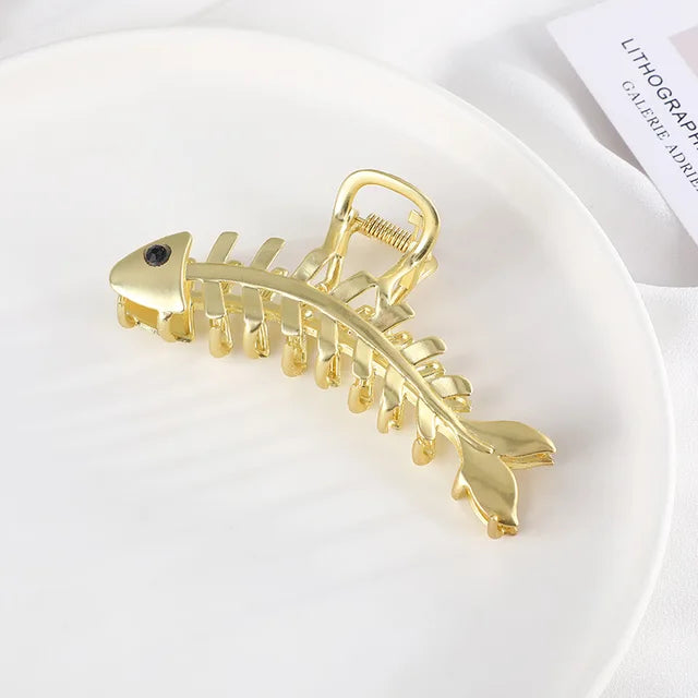 Fish Bones Design Hairpins Style