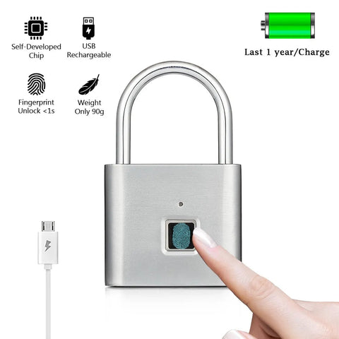 Security Keyless USB Lock Fingerprint Frugal Finds Galore