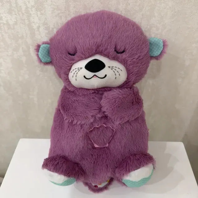 Soothing Otter Plush Doll with Music