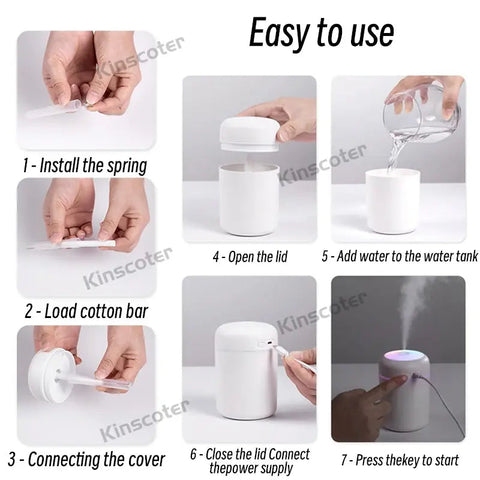 Portable USB Air Humidifier Frugal Finds Galore