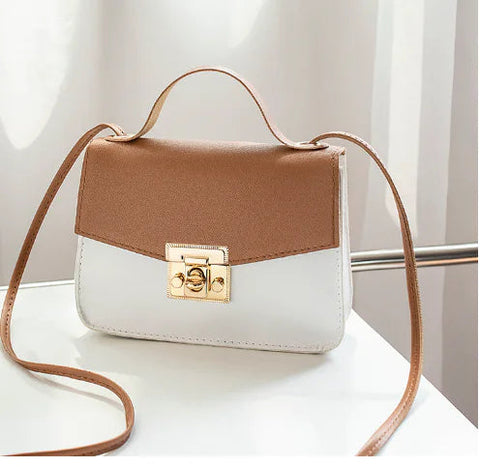 Retro Women's Handbags with Niche Contrast Design Frugal Finds Galore