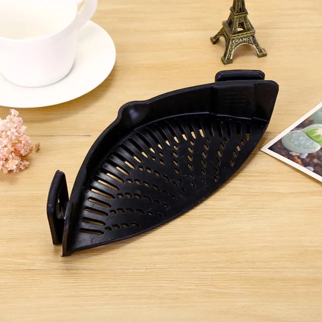 Silicone Clip-On Pot Pan Strainer