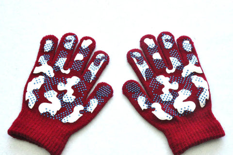 Children's Winter Knitted Gloves for Outdoor Sports Frugal Finds Galore