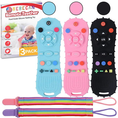 Silicone Baby Remote Teether Frugal Finds Galore