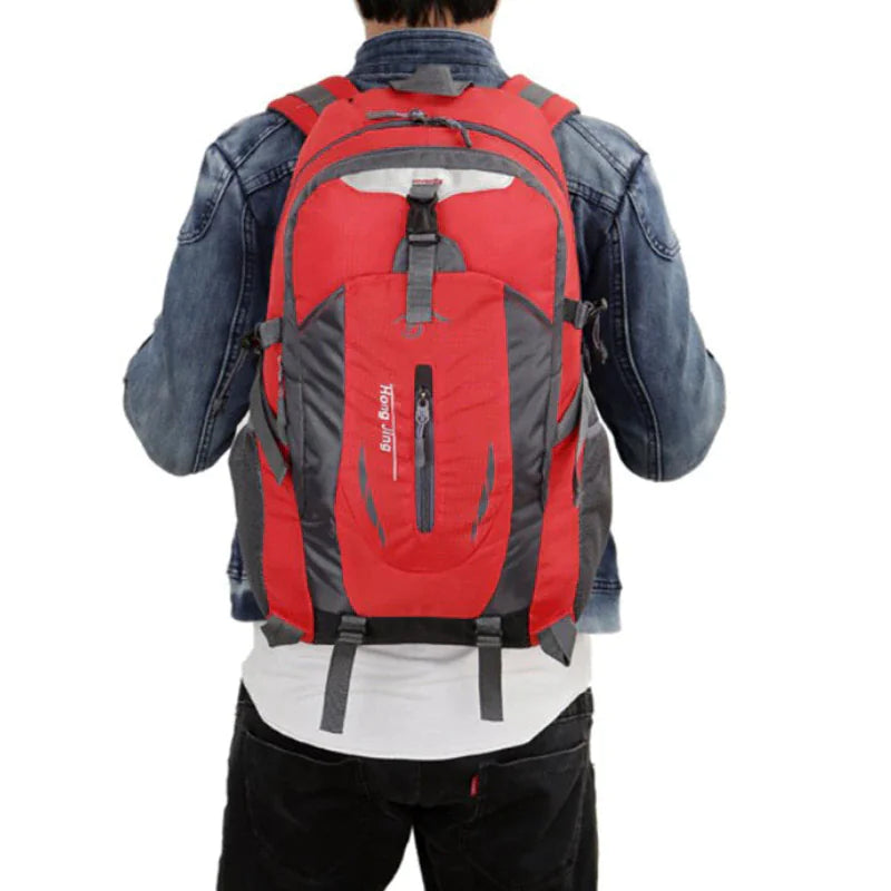 Mochila de viaje de 40 l para hombre y mujer, para acampar, portátil, senderismo, escuela, mochila, EE. UU.