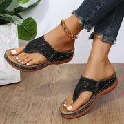 Women's Clip Toe Wedge Sandals Frugal Finds Galore
