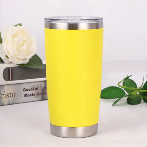 20oz Double-Layer Stainless Steel Vacuum Car Cup Frugal Finds Galore