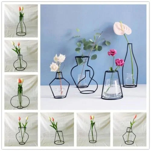 Iron Vase Rack