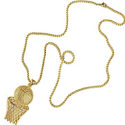Basketball Hoop Pendant Necklace Frugal Finds Galore