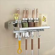 Wall-mounted Multi-function Kitchen Rack for Utensils Frugal Finds Galore