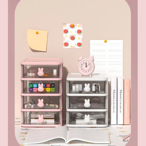 Small Plastic Drawer Organizer for Desk Storage Frugal Finds Galore