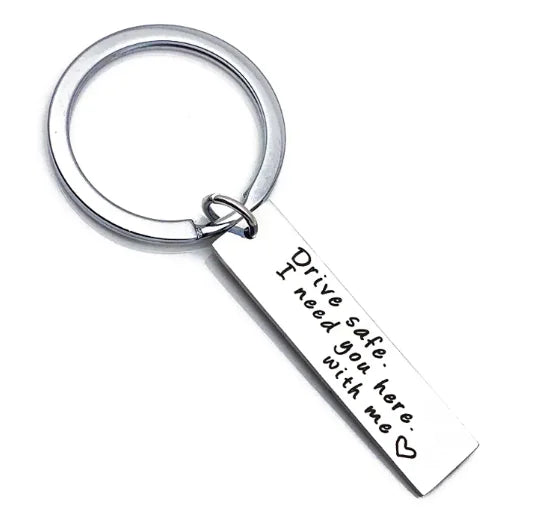 Stainless Steel Keychain Drive Safe