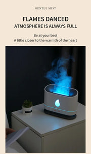 Flame Humidifier with Aromatherapy & Ambient Lighting Frugal Finds Galore