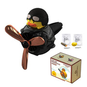 Cartoon Pilot Car Air Freshener with Rotating Propeller Frugal Finds Galore