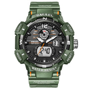 Luminous Men's Outdoor Chronograph Alarm Clock Watch Frugal Finds Galore