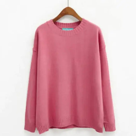 Candy Colors Pullover Sweater Frugal Finds Galore