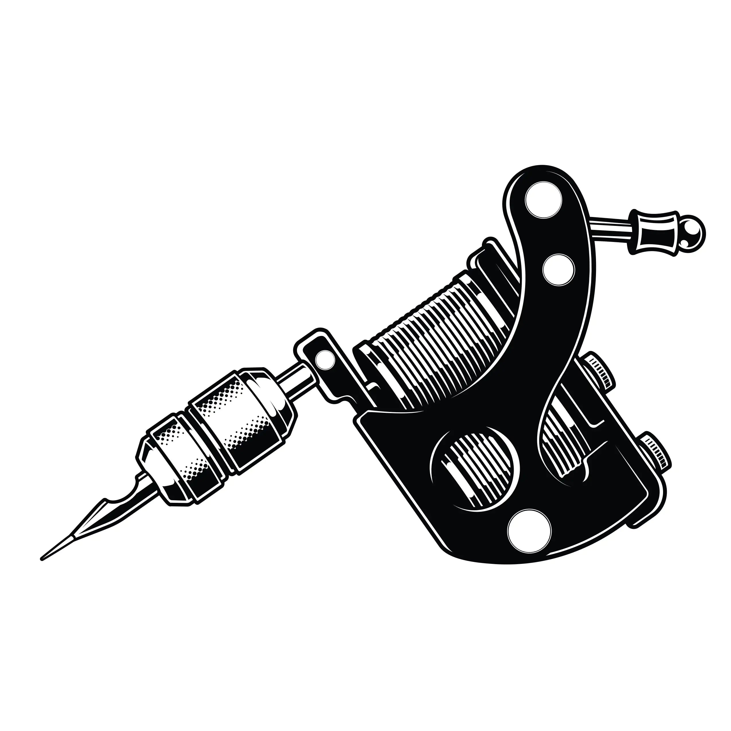 Tattoo Machine Sticker